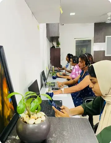 IVS Study Links counsellors guiding students in Kerala
