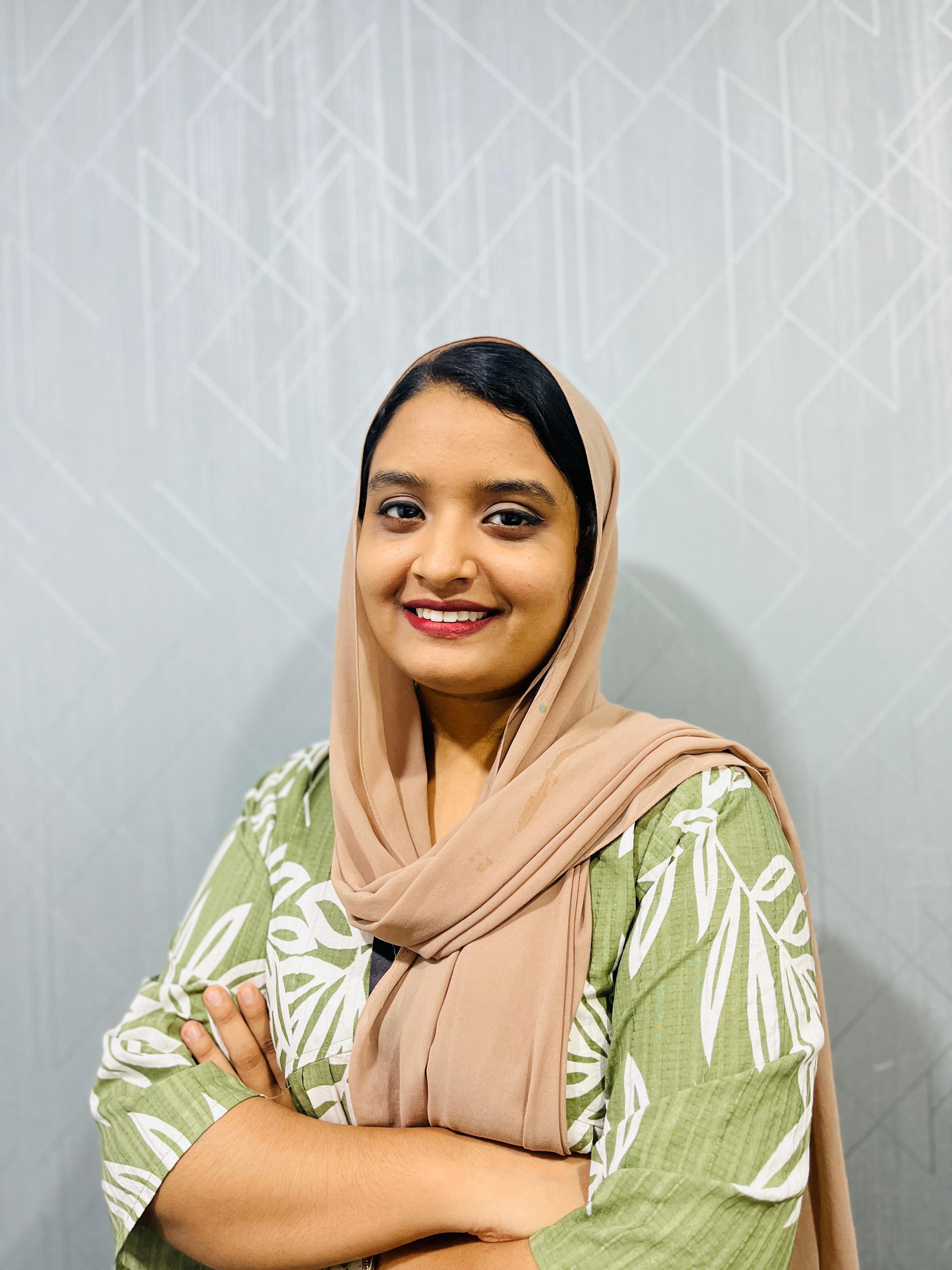 Fathima Parveen KH , Administrator at IVS Study Links